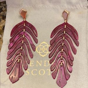Kendra Scott Lotus earrings